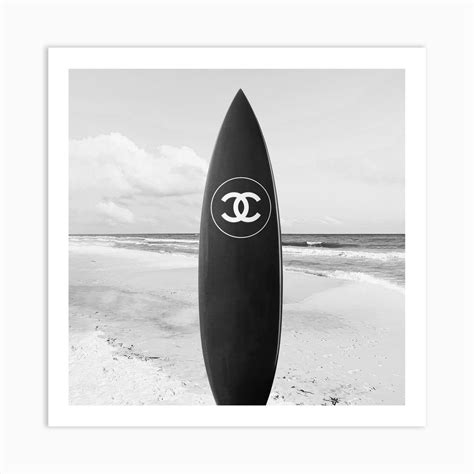 chanel surf board|chanel surfboard print.